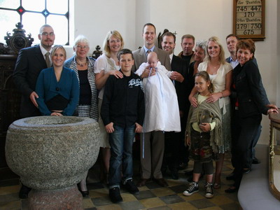 Barnedåb - hele familien